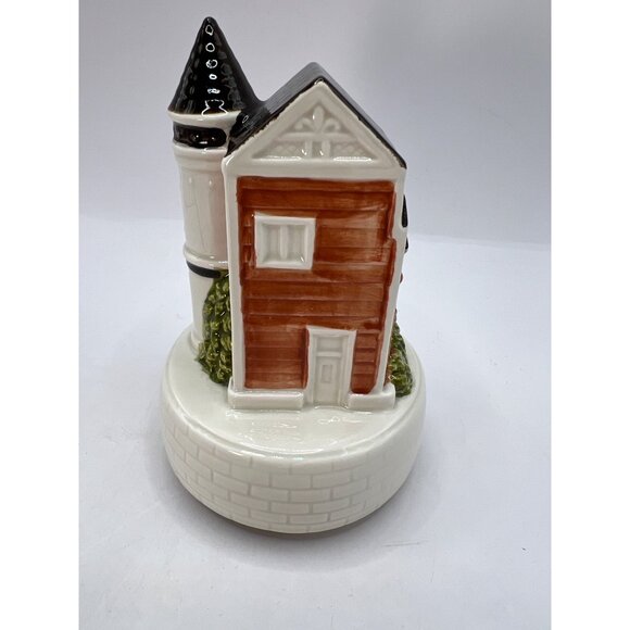 Vtg Otagiri San Francisco House Music Box, plays, I Left My Heart In San Francis - Picture 5 of 7